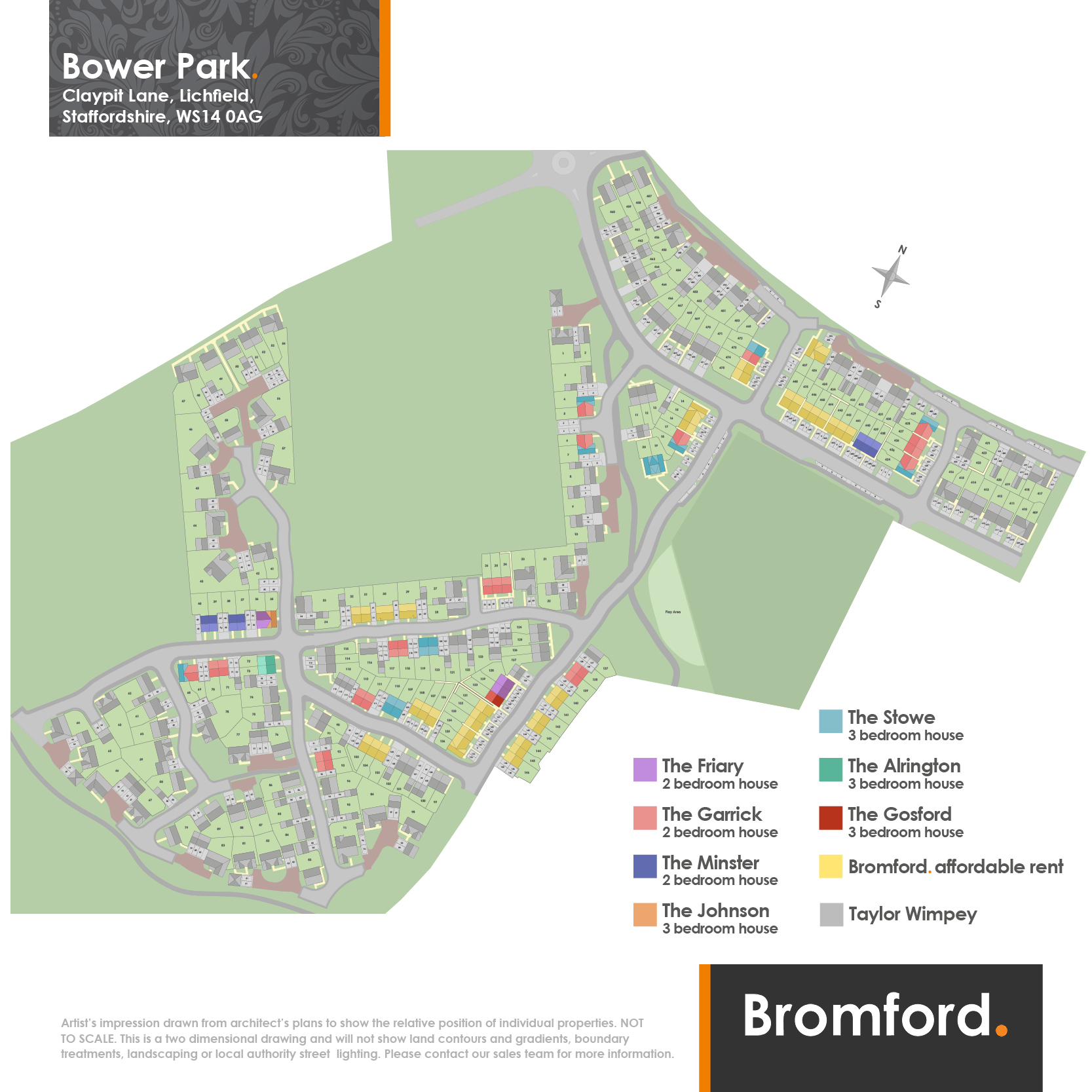 Site plan image of Bower Park